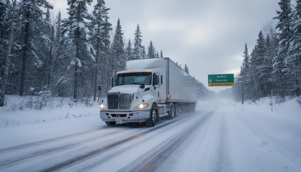 Québec Enriched Heavy Vehicle Driver Training Program